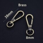 Fermoir en mtal pour porte - cls, crochets a percussion, sangle de sangle, clips, connecteur de sac, ...