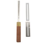 Fichier de couronnement de frette de guitare, fichier de bord de frette, outil arrondi de fin de frette, ...