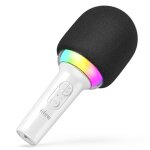 Fifine - microphone de karaok sans fil, compatible bluetooth, avec haut - parleur intgr, portable, ...