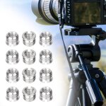 Filetage 1 / 4 femelle vers 3 / 8 m�le, adaptateur 3 / 8 vers 1 / 4, adaptateur pour support de microphone, ...