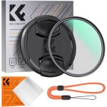 Filtre 46mm black - mist 1 / 4 diffusion et bouchon d'objectif et chiffon et petite dragonne pour objectif ...