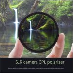 Filtre circulaire cpl pour objectif d'appareil photo nikon, nikon, il, sony, fujifim, olympus, 37mm, ...