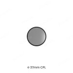 Filtre circulaire pour objectif d'appareil photo nikon il, sony, fujifim, olympus, 37mm, 39mm, 40. 5mm, ...