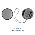 Filtre circulaire pour objectif d'appareil photo nikon il, sony, fujifim, olympus, 37mm, 39mm, 40. 5mm, ...