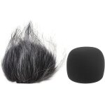 Filtre coupe - vent en mousse pour microphone zoom h1 enregistreur pi�ces de rechange. [f46]