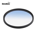 Filtre de lentille de couleur pour canon nikon sony pentax, cercle gradu dgrad progressif 30 37 40. ...