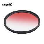 Filtre de lentille de couleur pour canon nikon sony pentax, cercle gradu dgrad progressif 30 37 40. ...