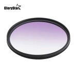 Filtre de lentille de couleur pour canon nikon sony pentax, cercle gradu dgrad progressif 30 37 40. ...