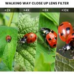 Filtre macro + 8 pour prises de vue extr�mes u2013 lentille close - up 77 mm haute d�finition pour miniatures, ...