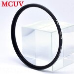 Filtre d'objectif d'appareil photo hd uv mcuv 49 52 55 58 62 67 72 77 mm, pour canon eos sony nikon 500d ...