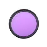 Filtre d'objectif d'appareil photo reflex numrique, document complet, couleur bleu, rouge, orange, 49mm, ...
