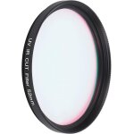 Filtres d'objectif de camra, filtre de coupe uv ir en verre optique filtre d'objectif de passage infrarouge, ...