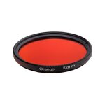 Filtres d'objectif colors pour appareil photo reflex numrique, disponible en rouge, jaune, vert, bleu, ...
