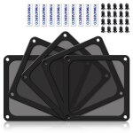 Filtre poussi�re 120mm magn�tique filtre ventilateur en maille grille de protection pour bo�tier d'ordinateur ...
