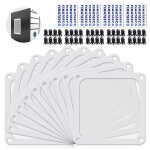 Filtre poussi�re 140mm magn�tique filtre ventilateur en maille grille de protection pour bo�tier d'ordinateur ...