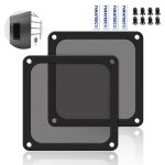 Filtre poussi�re 140mm magn�tique filtre ventilateur en maille grille de protection pour bo�tier d'ordinateur ...