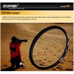 Filtre de protection uv 77mm pour objectif d'appareil photo, pour canon, nikon, sony, tamron, sigma, ...