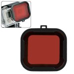 Filtre rouge pour gopro hero4 / 3 + polar cube snap - on de logement de plongée Filtre rouge pour gopro hero4 / 3 + polar cube snap - on de logement de plongée