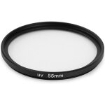 Filtre uv 55 mm, protecteur d'objectif en verre ultra - violet pour / pour / pour nikon / pour pentax ...