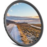 Filtre uv 58 mm, 16 couches multicouches, verre optique hd, cadre en alliage d'aluminium ultra fin, filtre ...