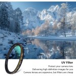 Filtre uv 82mm, s - pro hd nano mrc 16 - couches multicouche rev�tement, schott b270, cam�ra protection ...