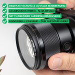 Filtre uv avec etui, ø 77 mm, universellement compatible avec nikon, canon, sony, filtres en verre pour ... Filtre uv avec etui, ø 77 mm, universellement compatible avec nikon, canon, sony, filtres en verre pour ...