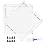 Filtre ventilateur grille ventilation filtre anti poussire pc, 140mm magntique pvc cadre pour grille ...