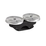 Finger bell tambourin rochet a main adapt au tambour cajon tambour africain et autres instruments de ...