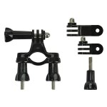 Fixation guidon + kit de montage 2 vis + 2 bras pivot pour camra sport gopro hero 1 2 3 4