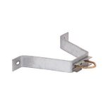 Fixation murale patte en m d�port 200mm pour antenne ou parabole