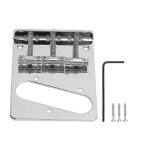Fixe 3 selles chevalet guitare electrique guitare mtal cordier remplacement avec vis de montage