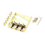 Flat saddle tremolo bridge system 3 cordes guitare electrique instruments a cordes