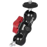 Flexible articulated magic arm with double balls, cnc machined aluminum alloy with 1 / 4  screw for camera ...