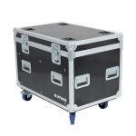 Flight case type malle 90 x 60 x 60 cm + rangement intrieur