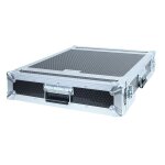 Flight case rack 19'', capacit 2u, double porte