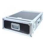 Flight case rack 19'', capacit� 4u, double porte