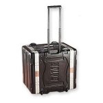 Flight case rack 19'' 6 units  roulettes - gator grr6l