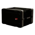 Flight case rack 6 unit court - gator gr6s