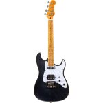 Flight rock series pathfinder tenor transparent black ukul�l� electrique solid body avec housse