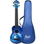 Flight travel series tusl40 space ukul�l� soprano avec manche concert + housse