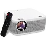 Flik x10 full hd projecteur multimdia mini systme de cinma maison compact portable avec tlcommande, ...