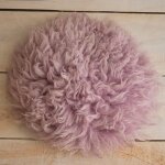 Flokatti - tapis en laine pour nouveau - né, couverture de photographie pour bébé, rond, accessoires ... Flokatti - tapis en laine pour nouveau - né, couverture de photographie pour bébé, rond, accessoires ...
