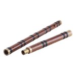 Fl�te en bambou am�re enfichable dizi traditionnel fait a la main chinois musical instrument a vent cl� ...