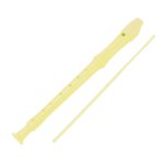 Fl�te a bec abs instrument 8 trous soprano fl�tes a bec pour les ecoles maternelles et primairesjaune ...