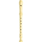Fl�te en plastique - maped - baroque - blanc - nettoyeur inclus - etui multi - usage