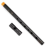 Flte a vent en plastique abs noir, cl c / d, irlande, musique traditionnelle, calcul de la flte irlandaise ...