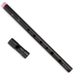 Flte a vent en plastique abs noir, cl c / d, irlande, musique traditionnelle, calcul de la flte irlandaise ...