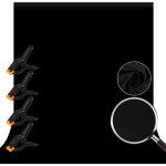 Fond noir photo studio photographie 3x3m / 9. 8x9. 8ft arrire plan fond de dcors pour photo vido studio ...