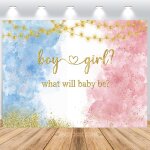 Fond de photo rvlateur de genre 1, 8x1, 2 m, garon ou fille rose bleu abstrait nuage particules de ...