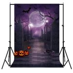 Fond photographique vinyle pour studio photo horrible f�te d'halloween arri�re - plan de photographie ...